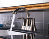 KSB4231BN - 4" Two Handles Bathroom Sink Faucet with Pop Up Drain  KSB4231 - Brushed Nickel Finish