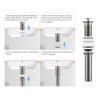 KSB4231BN - 4" Two Handles Bathroom Sink Faucet with Pop Up Drain  KSB4231 - Brushed Nickel Finish | Kunal Kitchens