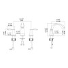 KSB8232BN - Wide Spread Bathroom Sink Faucet with Pop Up Drain  KSB8232 - Brushed Nickel Finish | Kunal Kitchens