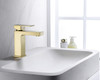 KSB1112SG - Single Handle Bathroom Sink Faucet with Pop Up Drain  KSB1112 - Satin Gold Finish