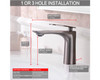 KSB1106C - Single Handle Bathroom Sink Faucet with Pop Up Drain  KSB1106 - Polished Chrome Finish
