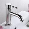 KSB1109C - Single Handle Bathroom Sink Faucet with Pop Up Drain  KSB1109 - Polished Chrome Finish | Kunal Kitchens