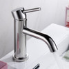 KSB1109C - Single Handle Bathroom Sink Faucet with Pop Up Drain  KSB1109 - Polished Chrome Finish | Kunal Kitchens