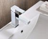 KSB1132C - Single Handle Bathroom Sink Faucet with Pop Up Drain  KSB1132 - Polished Chrome Finish
