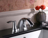 KSB4232C - 4 Two Handles Bathroom Sink Faucet with Pop Up Drain  KSB4232 - Polished Chrome Finish
