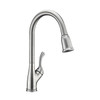 KSK1117BN - Single Handle 15" High Pull-Down Kitchen Faucet with Single HOLE - Brushed Nickel Finish