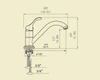 KSK8112BN - Single Handle Kitchen Faucet  KSK8112 - Brushed Nickel Finish