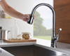 KSK1117C - Single Handle Pull-Down Kitchen Faucet  KSK1117 - Polished Chrome Finish