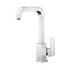 KSK1121C - Single Handle High-Arc Kitchen Faucet  KSK1121 - Polished Chrome Finish | Kunal Kitchens