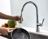 KSK1129C - Single Handle Pull-Down Kitchen Faucet  KSK1129 - Polished Chrome Finish