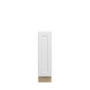 Bedford Ready to Assemble 9 in. W x 34.5 in. H x 24 in. D Plywood Base Cabinet Full Height Door(s) in Painted White | Kunal Kitchens