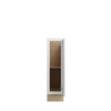 Bedford Ready to Assemble 9 in. W x 34.5 in. H x 24 in. D Plywood Base Cabinet Full Height Door(s) in Painted White | Kunal Kitchens