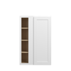 Bedford Ready to Assemble 27 in. W x 42 in. H x 12 in. D Plywood Blind Wall Corner Cabinet in Painted White | Kunal Kitchens