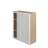 Bedford Ready to Assemble 30 in. W x 36 in. H x 12 in. D Plywood Blind Wall Corner Cabinet in Painted White | Kunal Kitchens