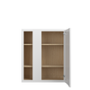 Bedford Ready to Assemble 30 in. W x 36 in. H x 12 in. D Plywood Blind Wall Corner Cabinet in Painted White | Kunal Kitchens
