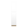 Bedford Ready to Assemble 18 in. W x 90 in. H x 24 in. D Plywood Tall Cabinet in Painted White | Kunal Kitchens