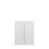 Bedford Ready to Assemble 24 in. W x 30 in. H x 12 in. D Plywood Wall Cabinet in Painted White | Kunal Kitchens