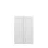 Bedford Ready to Assemble 24 in. W x 36 in. H x 12 in. D Plywood Wall Cabinet in Painted White | Kunal Kitchens
