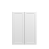 Bedford Ready to Assemble 30 in. W x 42 in. H x 12 in. D Plywood Wall Cabinet in Painted White | Kunal Kitchens