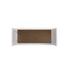 Bedford Ready to Assemble 33 in. W x 15 in. H x 24 in. D Plywood Wall Cabinet in Painted White | Kunal Kitchens