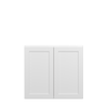 Bedford Ready to Assemble 33 in. W x 30 in. H x 12 in. D Plywood Wall Cabinet in Painted White | Kunal Kitchens