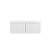 Bedford Ready to Assemble 36 in. W x 15 in. H x 12 in. D Plywood Wall Cabinet in Painted White | Kunal Kitchens