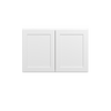 Bedford Ready to Assemble 36 in. W x 24 in. H x 12 in. D Plywood Wall Cabinet in Painted White | Kunal Kitchens