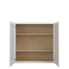 Bedford Ready to Assemble 36 in. W x 36 in. H x 12 in. D Plywood Wall Cabinet in Painted White | Kunal Kitchens