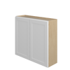 Bedford Ready to Assemble 39 in. W x 36 in. H x 12 in. D Plywood Wall Cabinet in Painted White | Kunal Kitchens