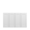 Bedford Ready to Assemble 48 in. W x 30 in. H x 12 in. D Plywood Wall Cabinet in Painted White | Kunal Kitchens