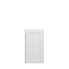 Bedford Ready to Assemble 12 in. W x 30 in. H x 12 in. D Plywood Wall End Cabinet in Painted White | Kunal Kitchens