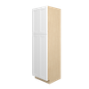 Bedford Ready to Assemble 24 in. W x 84 in. H x 24 in. D Plywood Tall Cabinet w/(1) Roll-out Tray in Painted White | Kunal Kitchens