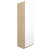 Bedford Ready to Assemble 30 in. W x 96 in. H x 24 in. D Plywood Tall Cabinet w/(1) Roll-out Tray in Painted White | Kunal Kitchens