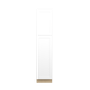 Bedford Ready to Assemble 18 in. W x 84 in. H x 24 in. D Plywood Tall Cabinet w/(3) Roll-out Trays in Painted White | Kunal Kitchens