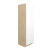 Bedford Ready to Assemble 24 in. W x 84 in. H x 24 in. D Plywood Tall Cabinet w/(3) Roll-out Trays in Painted White | Kunal Kitchens