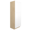 Bedford Ready to Assemble 30 in. W x 90 in. H x 24 in. D Plywood Tall Cabinet w/(3) Roll-out Trays in Painted White | Kunal Kitchens