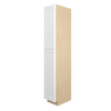 Bedford Ready to Assemble 15 in. W x 96 in. H x 24 in. D Plywood Tall Cabinet w/(4) Roll-out Trays in Painted White | Kunal Kitchens