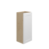 Bedford Assembled 15 in. W x 36 in. H x 12 in. D Plywood Wall Cabinet in Painted White | Kunal Kitchens