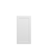 Bedford Assembled 18 in. W x 36 in. H x 12 in. D Plywood Wall Cabinet in Painted White | Kunal Kitchens