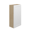 Bedford Assembled 21 in. W x 42 in. H x 12 in. D Plywood Wall Cabinet in Painted White | Kunal Kitchens