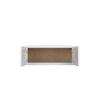 Bedford Assembled 30 in. W x 12 in. H x 12 in. D Plywood Wall Cabinet in Painted White | Kunal Kitchens