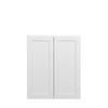 Bedford Assembled 30 in. W x 36 in. H x 12 in. D Plywood Wall Cabinet in Painted White | Kunal Kitchens