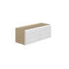 Bedford Assembled 33 in. W x 12 in. H x 12 in. D Plywood Wall Cabinet in Painted White | Kunal Kitchens