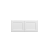 Bedford Assembled 33 in. W x 15 in. H x 24 in. D Plywood Wall Cabinet in Painted White | Kunal Kitchens