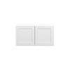 Bedford Assembled 33 in. W x 18 in. H x 24 in. D Plywood Wall Cabinet in Painted White | Kunal Kitchens