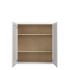 Bedford Assembled 33 in. W x 36 in. H x 12 in. D Plywood Wall Cabinet in Painted White | Kunal Kitchens