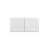 Bedford Assembled 36 in. W x 18 in. H x 12 in. D Plywood Wall Cabinet in Painted White | Kunal Kitchens