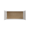 Bedford Assembled 36 in. W x 18 in. H x 12 in. D Plywood Wall Cabinet in Painted White | Kunal Kitchens