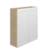 Bedford Assembled 36 in. W x 42 in. H x 12 in. D Plywood Wall Cabinet in Painted White | Kunal Kitchens