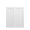 Bedford Assembled 36 in. W x 42 in. H x 12 in. D Plywood Wall Cabinet in Painted White | Kunal Kitchens